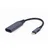 A-USB3C-DPF-01 * Gembird USB Type-C to DisplayPort male adapter, space grey A