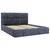 MID.YOU OBLAZINJENA POSTELJA 180 cm  x 200 cm , les, tekstil, leseni material modrosiva