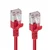 shumee Rdeč 0,15 m tanek omrežni kabel Cat6a U/FTP Microconnect