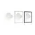 Plakat povezane mavrice Mid-Century - 30x45 silver