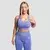 GymBeam FLO Sports Bra Cobalt