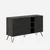 Hanah Home Komoda Clara 142x83x35,6cm Tamnobraon-Antracit