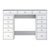 Hanah Home Sto za šminkanje 120x79,8x44,5cm Beli