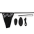 The Screaming O Premium Ergonomic Remote Panty Set Black