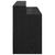 Stol s ladicama Crni hrast 140 x 55 x 91 cm Konstruirano drvo