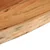 Zidna polica 80x30x3,8 cm pravokutna bagremovo drvo živi rub