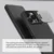 Maska za telefon na preklop Nillkin Qin Prop za iPhone 16 Pro Max, Crna