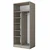 Hanah Home BA290 ormar 90 × 210 × 57,5 cm, peščana