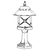 Lessentiel Maison Spoljna zidna lampa BSU-68199-BSY-K, 52 cm, IP65, E27, 40W, Crna