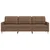 Vidaxl Trosed rjav 210 cm blago