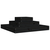 Sadilica crna 80 x 80 x 27 cm od masivne borovine