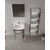 HANAH HOME Kupatilski ormarić sa umivaonikom i ogledalom (2 komada) Purus 55 316