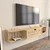 Hanah Home TV Komoda Pare, 140x25x25 cm, Hrast