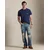 Polo Ralph Lauren Majica marine/rjava/rdeča/bela