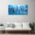 tulup.si Steklena slika Ribe narava 120x60 cm 4 obešalnika