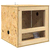 vidaXL Terarij Rjava 40 x 40 x 40 cm OSB