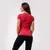 GymBeam Ženska majica Basic Vintage Red