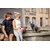 curli povodec za pse Comfort Blue M