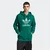 ADIDAS ORIGINALS Majica Adicolor Classics Trefoil smaragd/bela