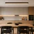 Brilagi - LED plafonsko svetlo WOODY FLAT LED/25W/230V hrast/crna
