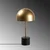 Opviq Stona lampa Mixed-11496-US, 26x26x53 cm, Crno-zlatne boje
