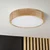 Brilagi - LED plafonsko svetlo CARVALHO MODERN 2xE27/60W/230V prečnik 37,5 cm hrast