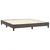 Vidaxl Box spring postelja z vzmetnico temno siva 160x200 cm žamet