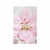 Plakat rožnata lilija in Zen kamni - 30x45 silver