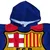 FC Barcelona: brisača za dojenčke - 60 x 120 cm