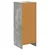 Ormar s ladicama Betonska siva 33 x 34,5 x 87 cm