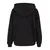 Womens Light Terry Oversized Hoodie - Black