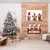 tulup.si Steklena slika Santa Claus Psi. 100x70 cm