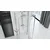Tuš kabina Rapid Swing Chrome
