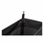 WENKO 69737800 - Koš za veš CORNO 18,5x60 cm crna