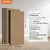 VEVOR Akustični stenski panel 1200x600x21 mm svetli hrast
