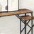 Konzolna stolica 2 pcs Staro drvo 100 x 28 x 75 cm