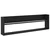 Polica za časopise s policom 2 pcs Crni hrast 100 x 12 x 30 cm