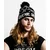 Kapa Beanie KILLSTAR - Give Me Space - Črna - KSRA004017