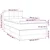 Vidaxl Box spring postelja z vzmetnico LED modra 100x200 cm blago