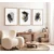 Wallity Uramljena slika Huhu208, 30x40 cm , 3 dela