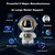 Wanhuo Bean AI Bluetooth zvučnik i alarm Astronaut, Beli