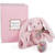 Doudou Histoire dOurs Plišasti prijatelj roza zajček 25 cm