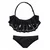 BUFFALO Bikini Split Buf, črna