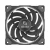 Akasa dodatni ventilator SOHO AR12, 12 cm vzvratno