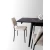 Aberto Design Trpezarijski sto Totem 80x75x80cm Crni