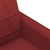 vidaXL Trosed vinsko rdeč 180 cm blago