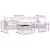 Set vanjskih sofa 7 pcs Bijela i svjetlosiva Poliester