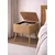 Hanah Home noćni ormarić Nivo, braon
