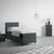 Boxspring Krevet Miami 90/200 cm , antracit