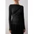 Trendyol Milla ženska bluza Twoaw26Bz00088, crna-crna